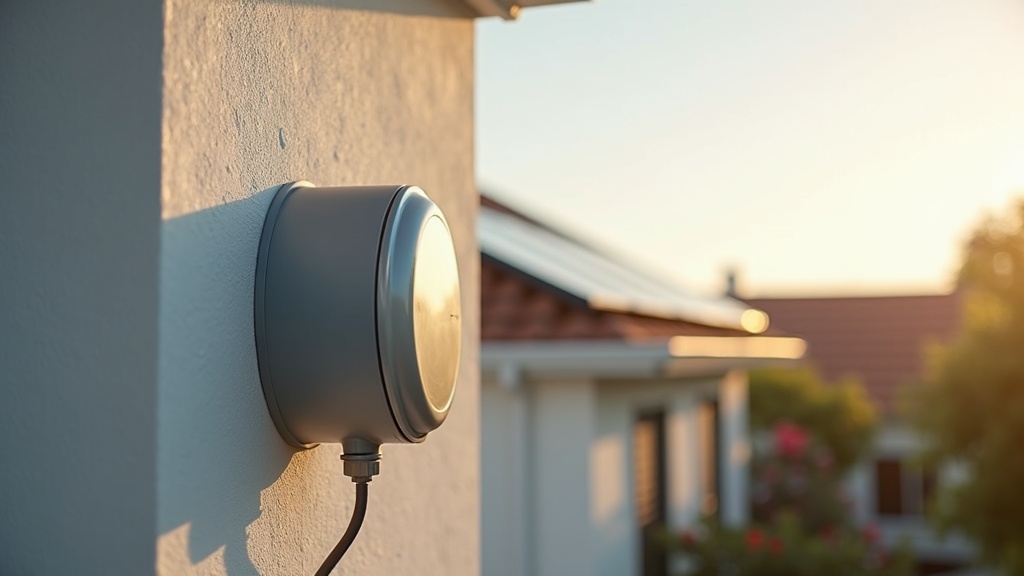Rooftop solar panels and utility meter representing clean-energy incentive programs