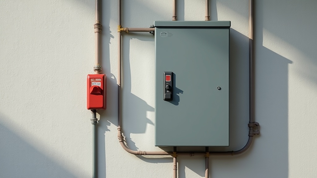 Home electrical panel and disconnect switch used in the utility interconnection process for solar